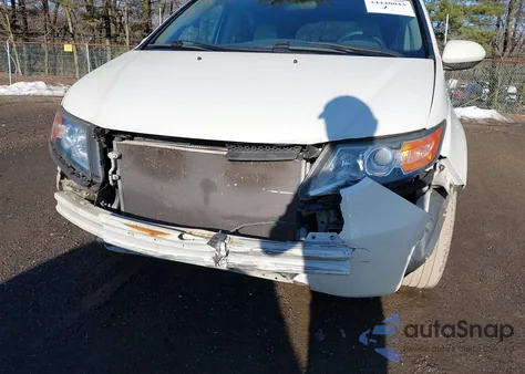 2015 Honda Odyssey Ex z USA, uszkodzony, nr VIN 5FNRL5H40FB094510